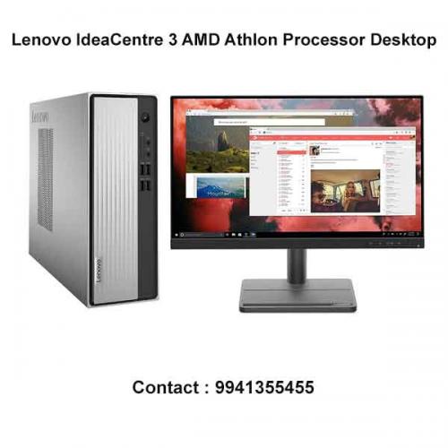 Lenovo IdeaCentre 3 AMD Athlon Processor Desktop price in hyderabad, telangana, nellore, vizag, bangalore