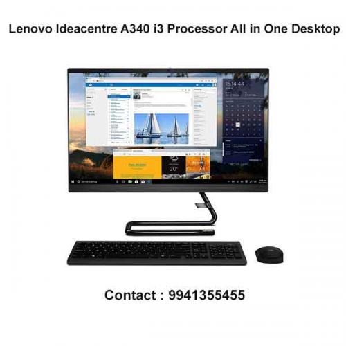 Lenovo Ideacentre A340 i3 Processor All in One Desktop price in hyderabad, telangana, nellore, vizag, bangalore