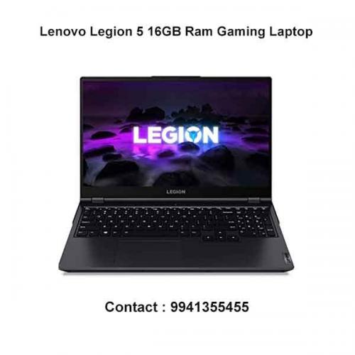 Lenovo Legion 5 16GB Ram Gaming Laptop price in hyderabad, telangana, nellore, vizag, bangalore