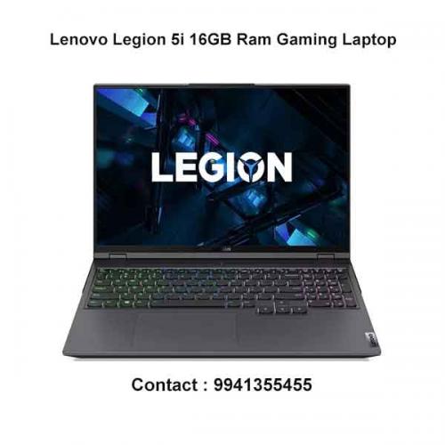 Lenovo Legion 5i 16GB Ram Gaming Laptop price in hyderabad, telangana, nellore, vizag, bangalore