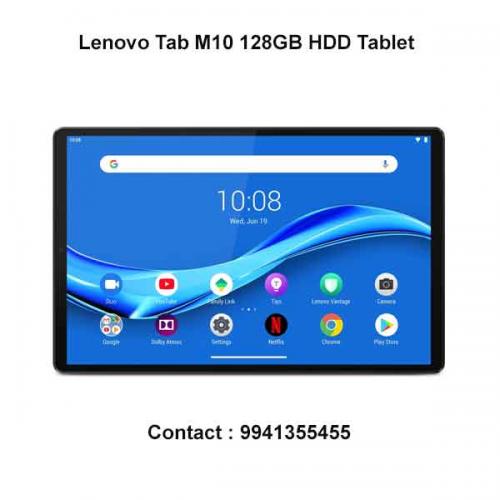 Lenovo Tab M10 128GB HDD Tablet price in hyderabad, telangana, nellore, vizag, bangalore